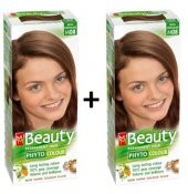 MM Beauty Bitkisel Saç Boyası Sütlü Kahve M08 - (2 ADET) - 1