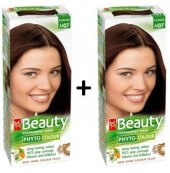 Beauty Doğal Bitkisel Saç Boyası M07 (Kestane) - 2 ADET - 1