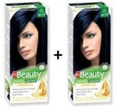 MM Beauty Bitkisel Saç Boyası Mavi Siyah M19 - 2 ADET - 1