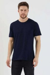 Slazenger Sander Erkek T-Shirt Lacivert - 1
