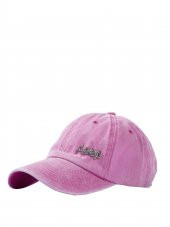 Perlotus Jeep Metal Logolu Pembe Eskitme Beyzbol Şapka - 1