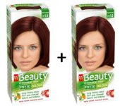 MM Beauty Bitkisel Saç Boyası Koyu Kızıl M13 -2 ADET - 1