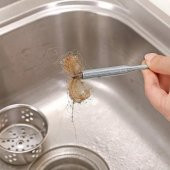 Çelik Tel Yay Lavabo Açıcı Tıkanma Önleyici Tıkanıklık Açma Teli Geder Açma Aparatı - 5