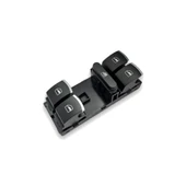 Seat Leon 2 2006-2012 Sol Ön Cam Düğmesi Dörtlü Krom 5K4959857A - 1