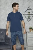 Kly 7521 Erkek Kapri Pijama Takım - 1