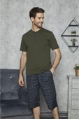 Kly 7521 Erkek Kapri Pijama Takım - 2