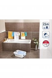 Leifheit Rollyfix 210 Duvara Monte Kurutucu 420X48 cm - 2