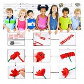 Şönil Renkli 50 Cm 50li 1 Paket Artlantis 50 Cm Renkli Tüylü Tel 50 li 1 Paket - 3