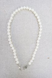 Dekoratif Kısa İncili Cüzdan & Çanta Askısı 50cm - 2