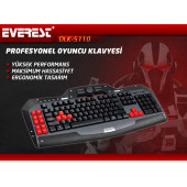 Everest Rampage DLK 5110 Profesyonel Oyuncu Klavyesi Makro tuş / Multimedya tuş - 3