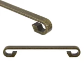 Piyano Eskitme Antik Sarı Metal (128 mm-12.8 cm) Mobilya Mutfak Çekmece Dolap Kulpu Kulbu Kulpları - 1