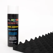 AKUSTİK SÜNGER 30 MM ( EN : 1 MT BOY : 1 MT) + SEFOX  SPREY YAPIŞTIRICI 340 GR (1 ADET) thumbnail 1