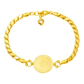 Halep Zincirli Çeyrek Altınlı Bileklik thumbnail 1