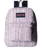 Jansport Superbreak Renkli Noktalı Sırt Çantası Beyaz - 1