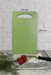 Kesme Tahtası Plastik Yeşil 14x24 cm - 2