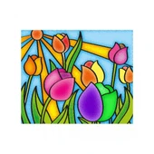 5001 KumToys Cam Vitray - Glass Painting - 1 Adet Stokta Olan Gönderilir - 5