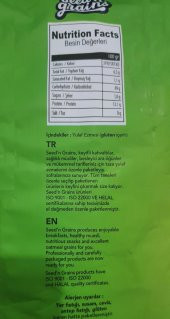 Seedn Grains Doğal Yulaf Ezmesi 1 kg 3 Adet - 3