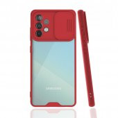 Newface Samsung Galaxy A72 Kılıf Platin Kamera Koruma Silikon - 1