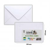 Zarf 13x18 Davetiye Zarfı Beyaz 250li 1 Paket Artlantis Beyaz Davetiye Zarfı 13*18 250 li 1 Paket - 1