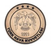 HAVA KUVVETLERİ  Deri PEÇ - Arma - Askeri Patch - 1