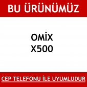 Omix X500 Kum Deluxe Kapaklı Cüzdan Kartlıklı Para Bölmeli Kılıf 360 Tam Koruma - 2