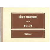 Özkan Gider Makbuzu 2x50 2 nüsha karbonsuzdur 2 adet - 1