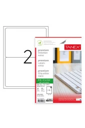 Tanex Lazer Etiket 100 Yaprak 199.6x143.5 mm Lazer Yazıcı Etiketi - 1