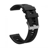 Gpack Samsung Galaxy Watch 4 Classic 42mm Kordon Delikli Çift Renk Şık Tasarım KRD 55 - 1