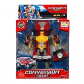 Sunman 81234 Sunman, 1:32 Sesli ve Işıklı Dönüşebilen Robot - 1