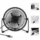 Hadron Hdx7251 Metal 8 Usb Masaüstü Taşınabilir Soğutucu Pervane Vantilatör - 6