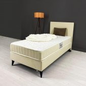 İpek Mobilya Ecostil İkili Set ( Baza + Başlık ) Renk BEJ 100x200 - 1