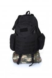 Siyah Outdoor Taktik Askeri Dağcı Çanta 75 L - 1