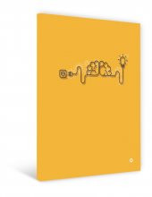 Motivasyon Defter Buluttan Salıncak+Kedicik+Trend+Kanat - 3