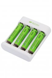 GP Recyko E411 USB AA-AAA Şarj Cihazı  GP Recyko 1000 mAh AAA İnce Pil 4lü - 3