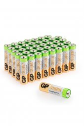 GP Batteries GP15A Süper Alkalin LR6/E91/AA Boy Kalem Pil 1.5 Volt 40lı Paket - 2