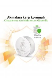 GP Batteries GPA76 LR44/A76/V13G/AG13 Boy Alkalin Düğme Pil 1.5 Volt 5Li Kart - 3