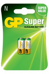 GP Batteries GP910A Süper Alkalin LR1/N/910A Boy Yarım Kalem Pil 1.5 Volt 2Li Kart - 1