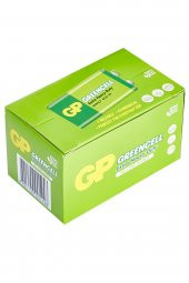 GP Batteries GP1604G Greencell 6F22/1222/9V Pil, 9 Volt, 10lu Kutu - 3