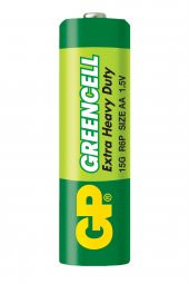 GP Batteries GP15G Greencell R6P/1215/AA Boy Kalem Pil 1.5 Volt 40lı Kutu - 2
