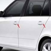 VW Polo 2005-2009 Ön Arka Uyumlu Dış Kapı Kolu Kapağı 3B4839879A thumbnail 3