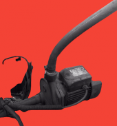 Su Motoru örgülü Bahçe Hortumu 1 ”inç su dinamosu iç çapı 25 mm - 10