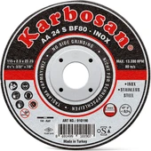 Karbosan Inox Metal Kesici Ince Taş 115 Mm Kesici 5Li - 1