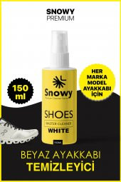 Snowy Shoes Master Cleaner Fırça Temizleme Spreyi Finish Bezi Ayakkabı Temizleme 3 Lü Süper Set - 2