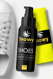 Snowy Temizleme Spreyi ile Fırça ve Finish Bezi 3lü Set - 3