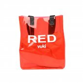 KH-ŞEFFAF YAN KOL ÇANTASI KIRMIZI RED - 1