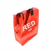KH-ŞEFFAF YAN KOL ÇANTASI KIRMIZI RED - 3