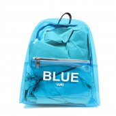 KH-ŞEFFAF SIRT ÇANTASI MAVİ BLUE - 1