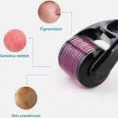Dermaroller Titanyum Uçlu 540 Iğneli Derma Roller 0,5 Mm Iğne Cilt Yüz Vücut Yenileme Masaj Aleti - 1