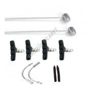 Hsgl Bisiklet Fren Papuç Pipo Körük Fren Tel Fren Bakım Seti Bisiklet Yedek Parça - 5