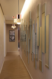 TT Aydınlatma TT017-1-MKRM  Mermer Desen Tekli Krem Avize thumbnail 2